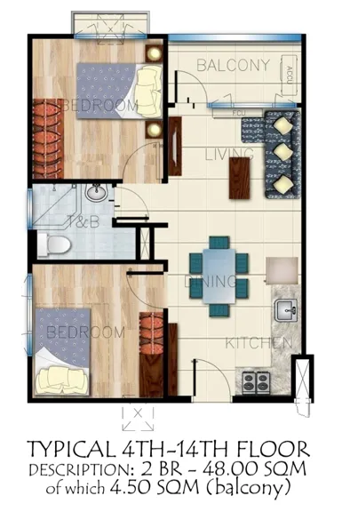 https://www.manilacondohub-smdc.com/images/properties/sea/unit-layouts/05 - SEA - 2BR with with balcony (+48.00sqm) balcony (+4.50sqm).webp
